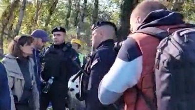 Haos na Šodrošu: Policija uhapsila šest aktivista