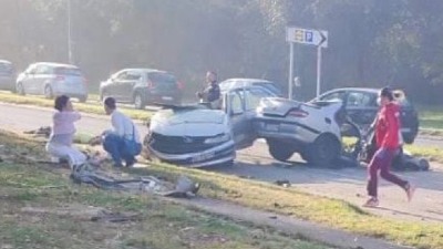 (FOTO) Udes u ulici Vojislava Ilića - dve osobe poginule 