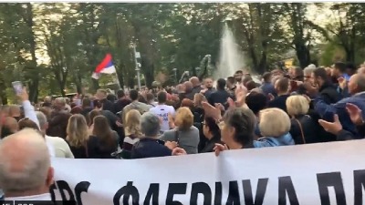(VIDEO) "Ne damo te, Jelena": Veliki protest u Banjaluci