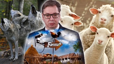 Vukovi će postati ovce, Vučićeva i SNS kultura je "Farma"