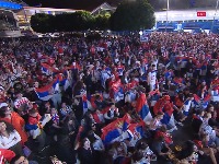 LUDILO Ovako Srbi slave pobedu u Melburnu (VIDEO)