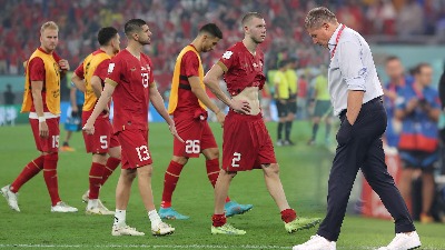 Kazna UEFA: Srbija protiv Mađarske pred praznim tribinama