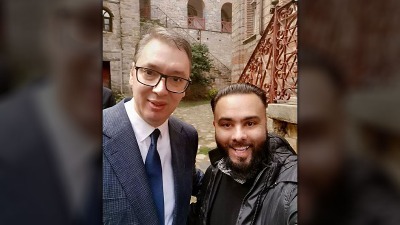 Vučić sa Kraljem na Hilandaru!