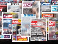 Dnevna štampa za subotu, 3. januar