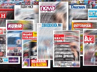 Dnevna štampa za nedelju 15. mart