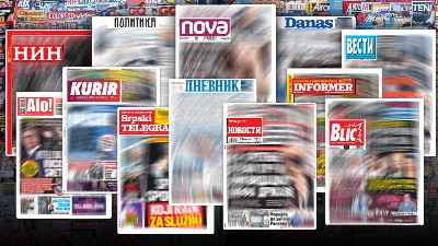 Dnevna štampa za sredu, 25. mart