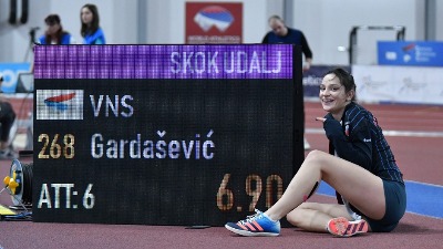 Gardašević šampionka, Ivana Vuleta se povredila