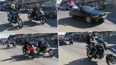 Poslednji pozdrav Milutinu (FOTO i VIDEO)