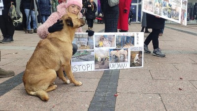 Protest u Nišu: Stop ubijanju životinja!