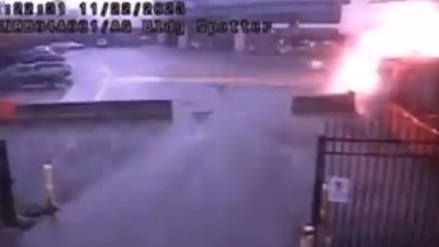 Snimljen trenutak eksplozije na granici SAD i Kanade (VIDEO)