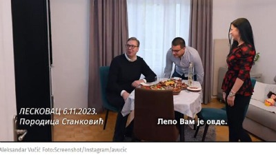 Vučić počeo da upada u stanove (VIDEO)
