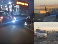 Sudaraju se busevi i kola: Kolaps na BG mostovima (VIDEO)