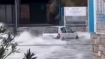 More nosilo automobil u Splitu (VIDEO)