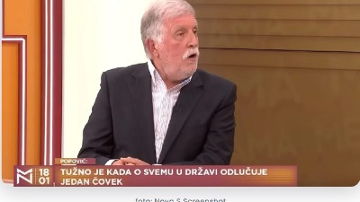 Sramota: Botovi napali Popovića jer kritikuje SNS