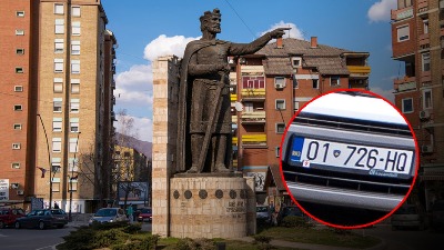 Srbi u redovima za registarske tablice Kosova