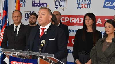 Kovačević: Politički kanibalizam liste "Srbija protiv nasilja" nad listom "Srbija na Zapadu - Da se struka pita"