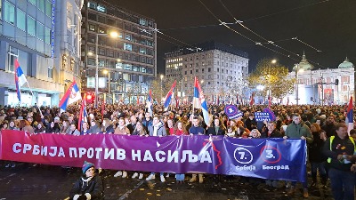 Srbija protiv nasilja: U Vučićevoj izbornoj lakrdiji ne učestvujemo
