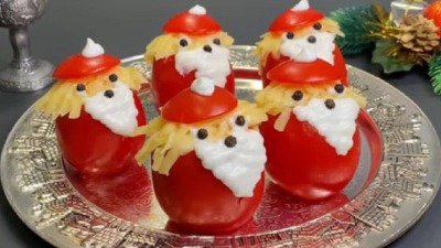 Deda Mraz od paradajza: Ukusno i posno (VIDEO)