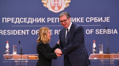 VUČIĆ "PODUČIO" ĐORĐU MELONI - EXPO je simbol SRPSKE demokratije
