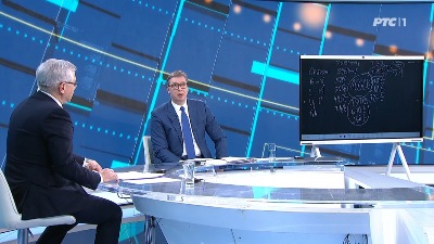 RTS tuži Hepi zbog reemitovanja emisije sa Vučićem