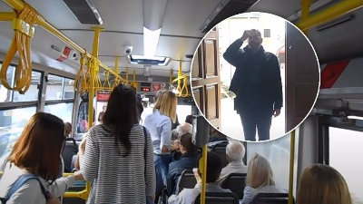 Što se pola busa krsti pored crkve? 