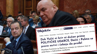 Sukob u Vladi: Režimski tabloid napao Dačića i Palmu