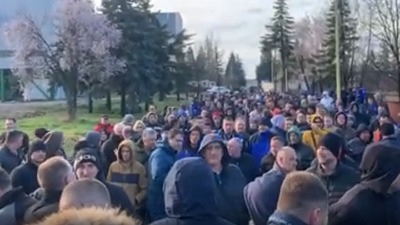 Štrajk i blokada rudara Kolubare (FOTO I VIDEO)