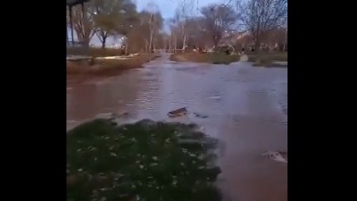 Gejzir i potopljen Bulevar: Poplava u Nišu (VIDEO)
