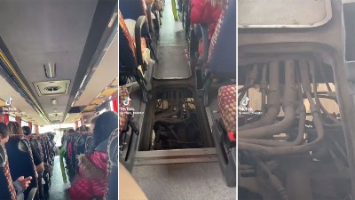 Rusvaj u autobusu u Kikindi, putnici utrnuli (VIDEO)