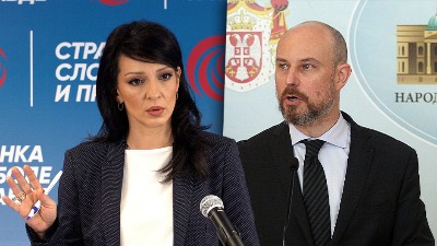 Tepić: Još ću da pomislim da Bilčika plaćaju Telekom i Vučić
