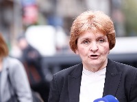 Reakcija Danice Grujičić nakon što su je studenti nazvali marionetom SNS