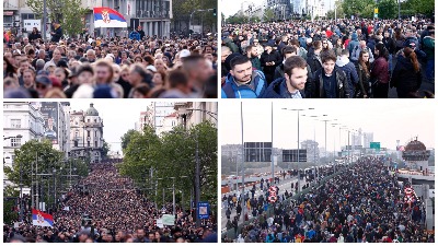 Šta bi bilo tek da predsednik da autobuse za dolazak na skup "Srbija protiv nasilja"?