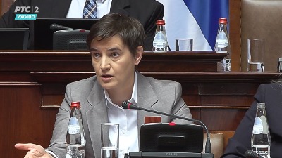 Ana Brnabić nastavila u Skupštini da vređa građane