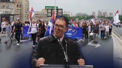 Kako je jedna kiša ogolila SNS i Vučića