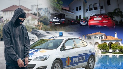 CG policija uhapsila članove krimi grupe, potera za Srbinom