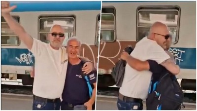Emotivni susret drugova iz JNA posle 33 godine (VIDEO)