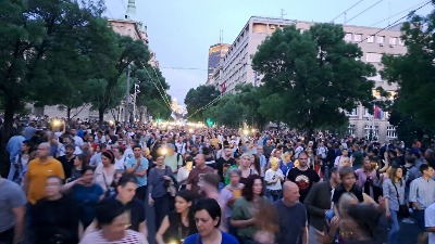 AFP: Desetine hiljada ljudi na skupu protiv nasilja 