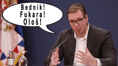 SKLONITE DECU ISPRED TELEVIZORA Vladaće i dalje oni što psuju i vređaju