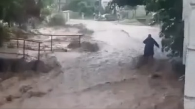 Potop u Vrnjačkoj Banji (VIDEO)