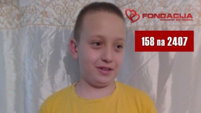 Pomozimo Pavlu slanjem 158 na 2407