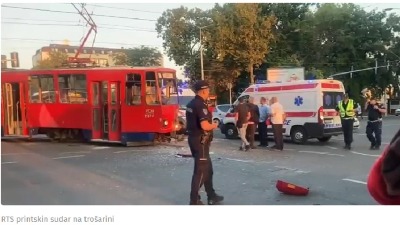 Posle udesa na Trošarini, vozač tramvaja kritično