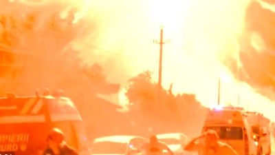 Zastrašujuće: Jaka eksplozija u Rumuniji (VIDEO)