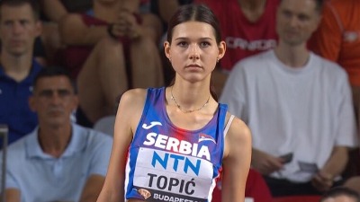 Angelina Topić u finalu Evropskog prvenstva