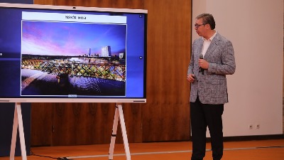 Vučić poredi izgradnju Beograda na vodi s Ajfelovom kulom