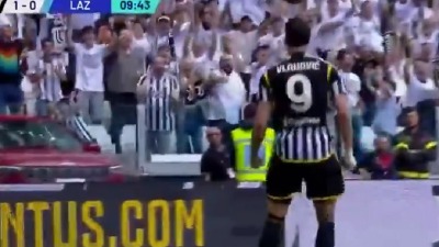 Vlahović rešeta: Dva puta u mrežu Lacija (VIDEO)