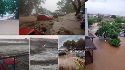 Haos zbog poplava u Grčkoj: Voda ušla u bolnice (VIDEO)