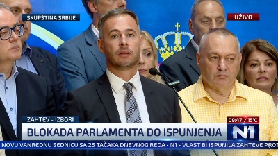 Aleksić: Vučiću, raspiši izbore do kraja godine