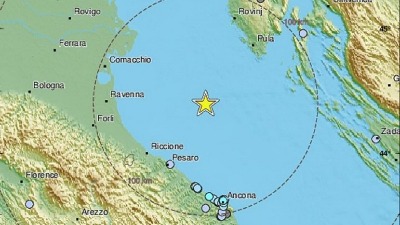 Jak zemljotres u Jadranskom moru