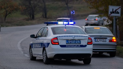 Veliki lančani sudar na putu Pančevo - Beograd