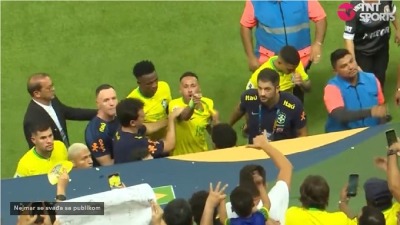 Gol života Belja sapleo Brazil - Nejmar se svađao s publikom (VIDEO)